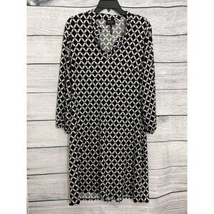 Laundry By Design Geometric Dress, Size L